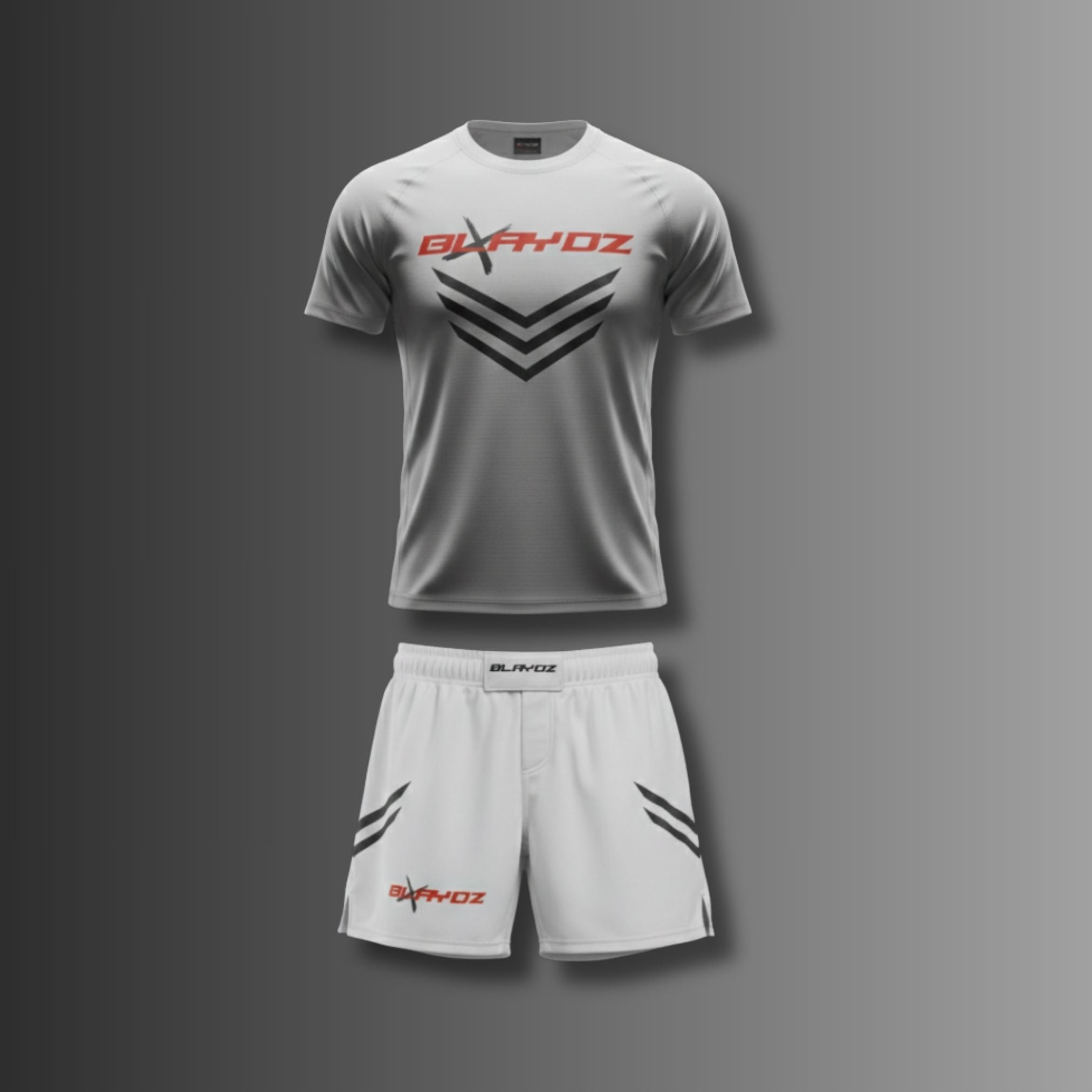 2er Set - Rashguard Shirt & Fightshort Set - Ghost Strike Collection